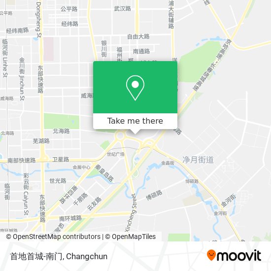 首地首城-南门 map
