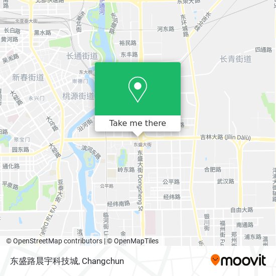 东盛路晨宇科技城 map