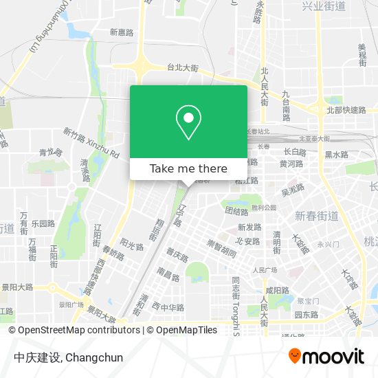中庆建设 map