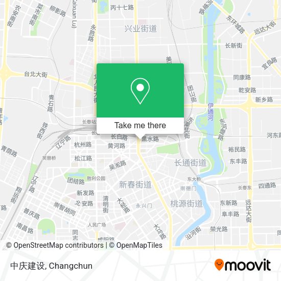 中庆建设 map