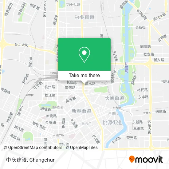 中庆建设 map