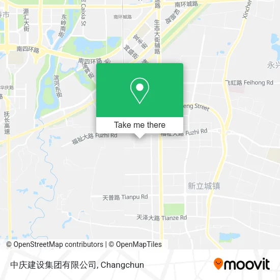 中庆建设集团有限公司 map