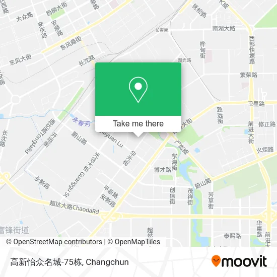 高新怡众名城-75栋 map