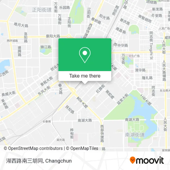 湖西路南三胡同 map