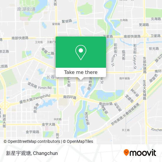 新星宇观塘 map
