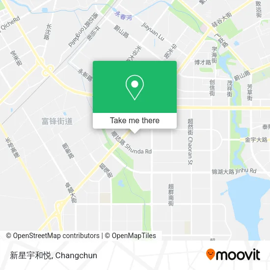 新星宇和悦 map
