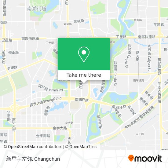 新星宇左邻 map