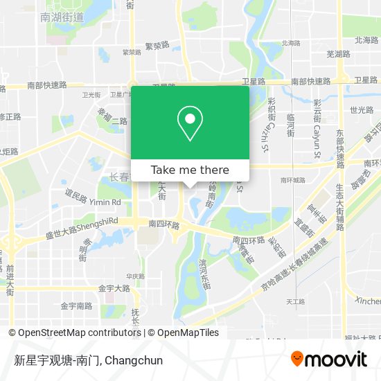 新星宇观塘-南门 map