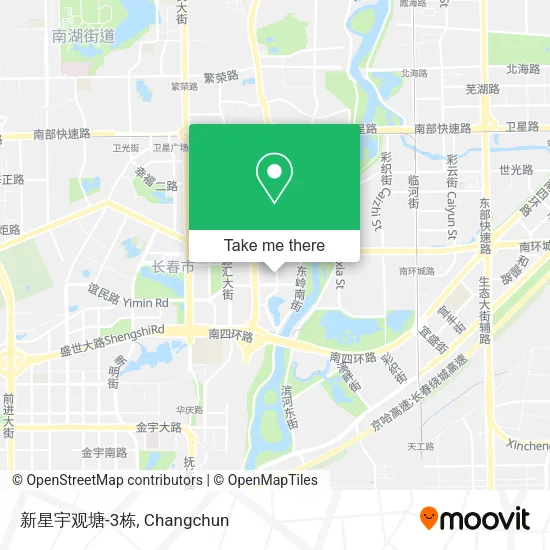 新星宇观塘-3栋 map