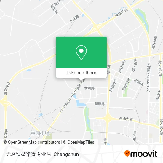 无名造型染烫专业店 map