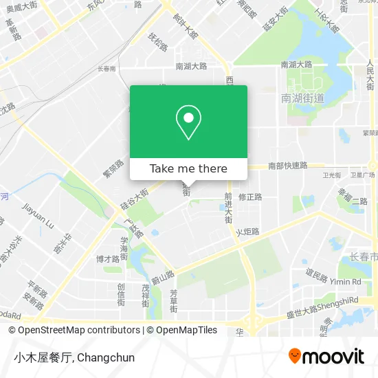 小木屋餐厅 map