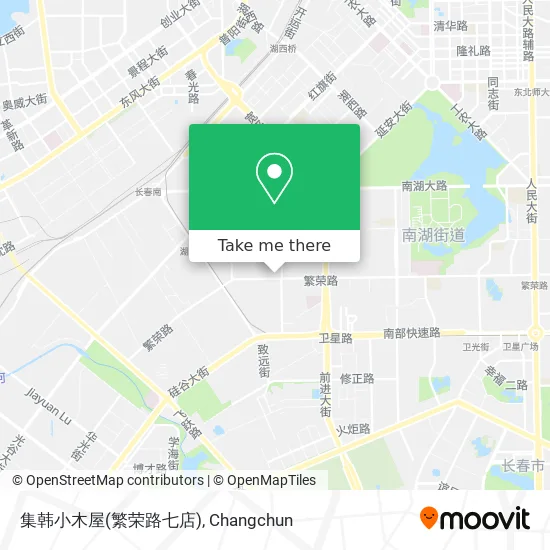 集韩小木屋(繁荣路七店) map