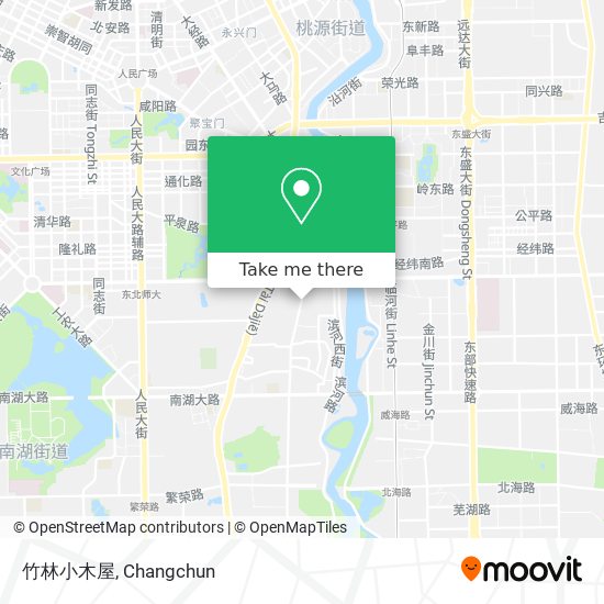 竹林小木屋 map