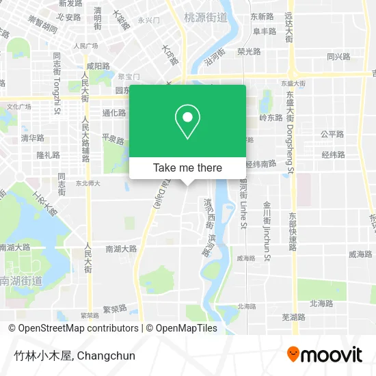 竹林小木屋 map