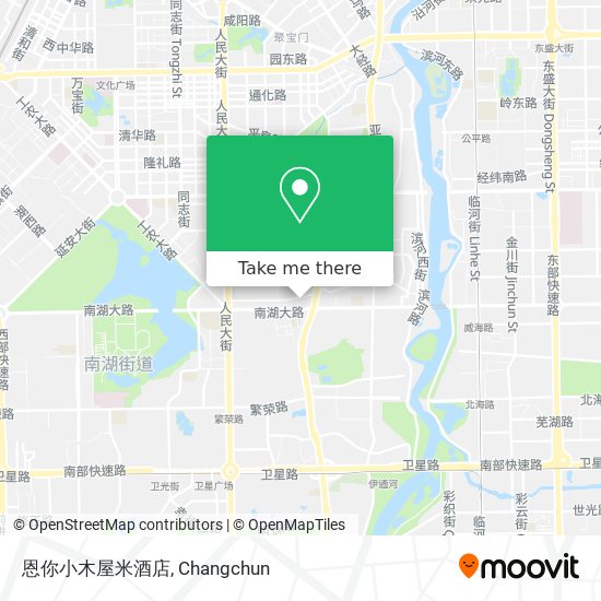 恩你小木屋米酒店 map