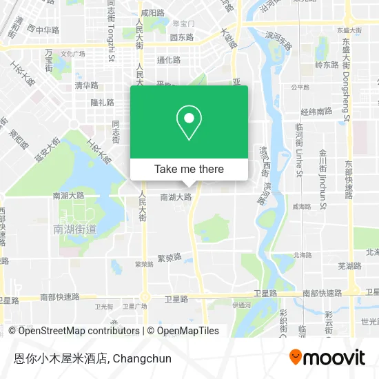 恩你小木屋米酒店 map