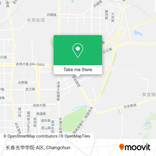 长春光华学院-A区 map
