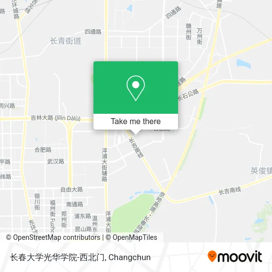 长春大学光华学院-西北门 map