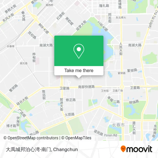大禹城邦泊心湾-南门 map