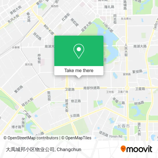 大禹城邦小区物业公司 map