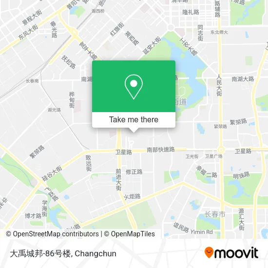 大禹城邦-86号楼 map