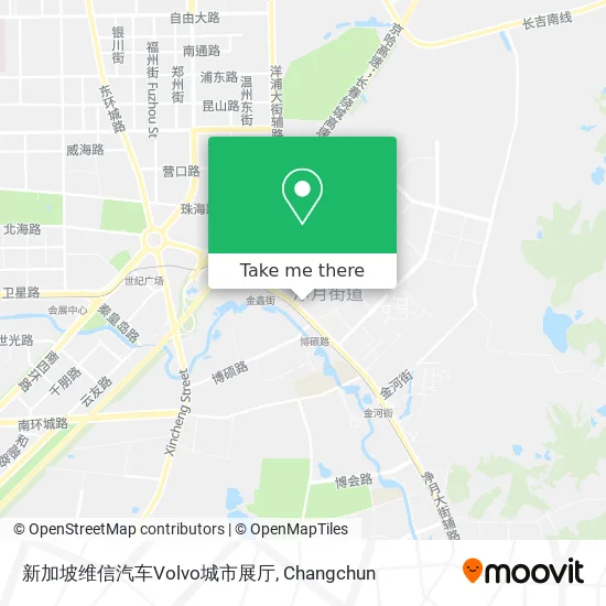 新加坡维信汽车Volvo城市展厅 map