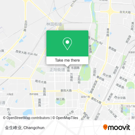 金生峰业 map