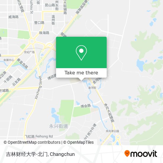 吉林财经大学-北门 map