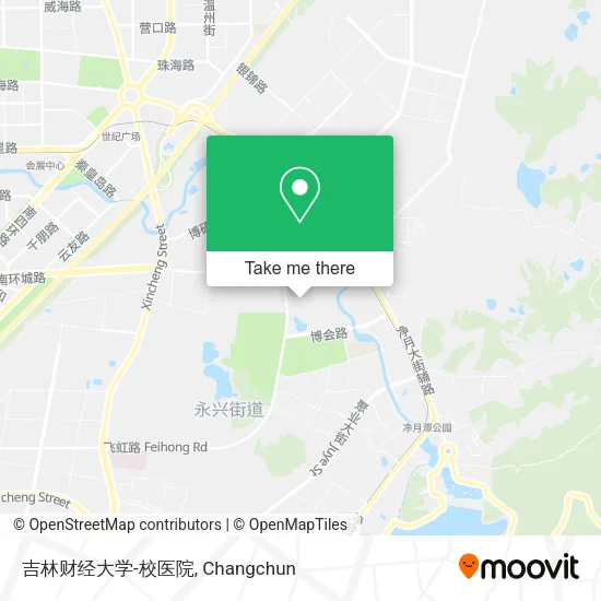 吉林财经大学-校医院 map