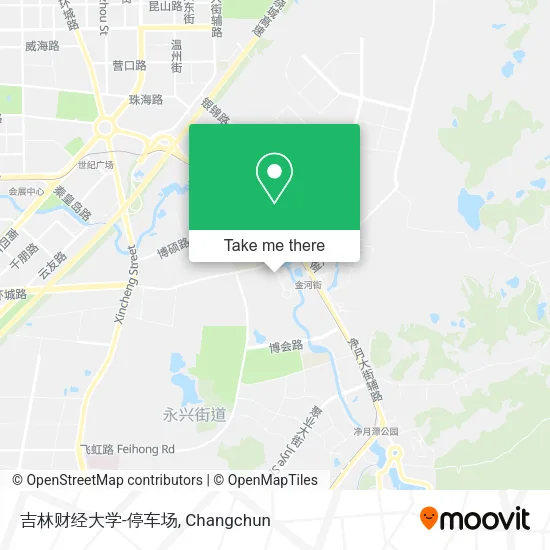 吉林财经大学-停车场 map