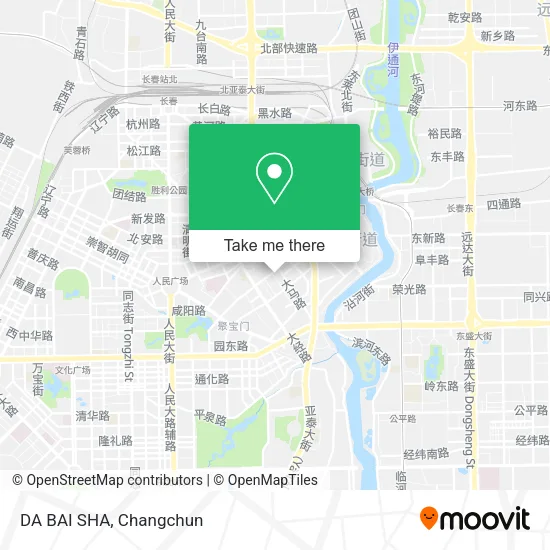 DA BAI SHA map