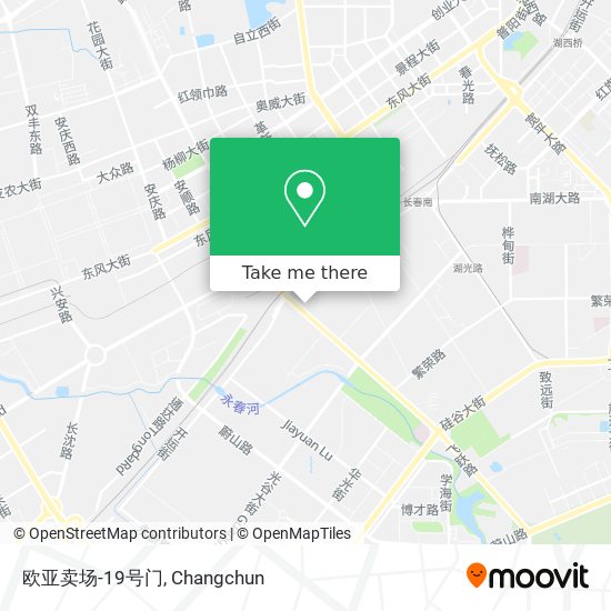 欧亚卖场-19号门 map