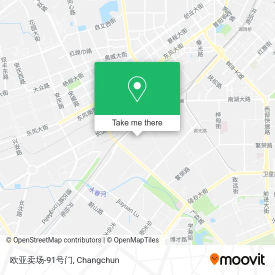 欧亚卖场-91号门 map