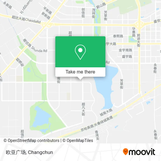 欧亚广场 map