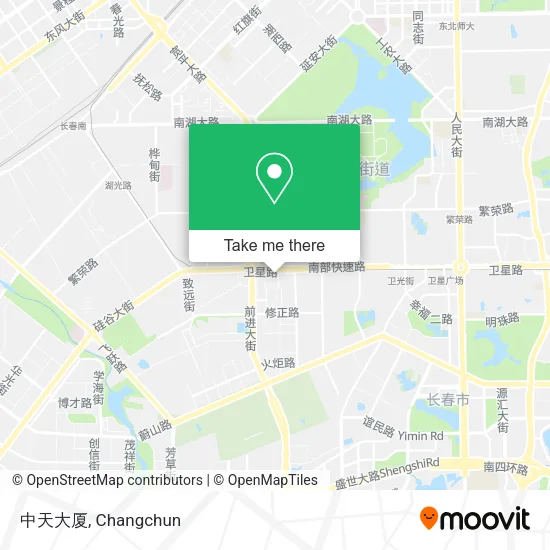 中天大厦 map