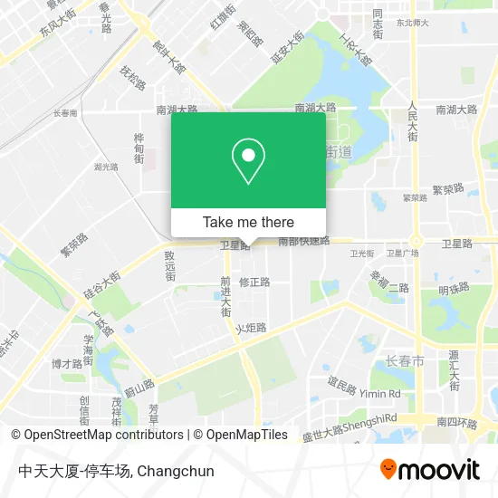 中天大厦-停车场 map