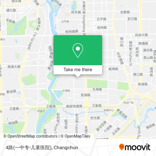 4路(一中专-儿童医院) map
