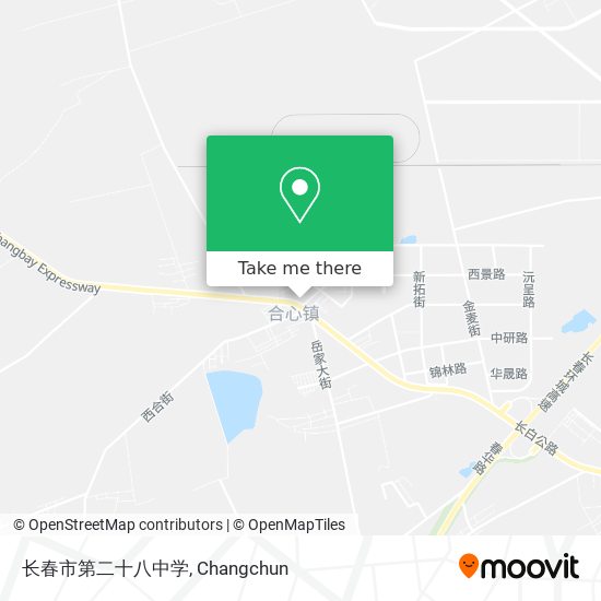 长春市第二十八中学 map