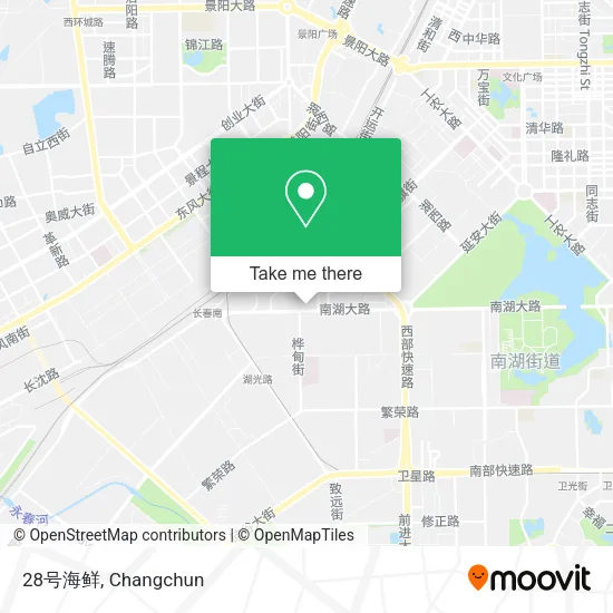 28号海鲜 map