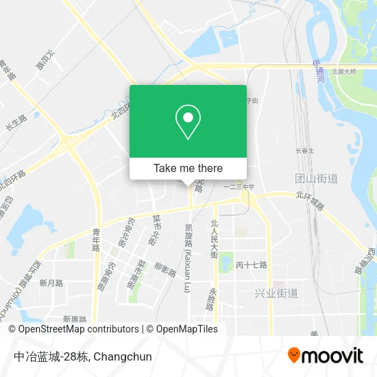 中冶蓝城-28栋 map