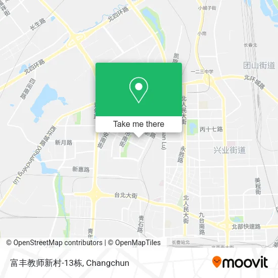 富丰教师新村-13栋 map