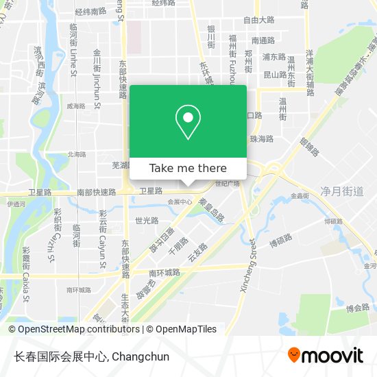 长春国际会展中心 map