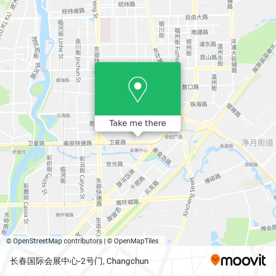 长春国际会展中心-2号门 map