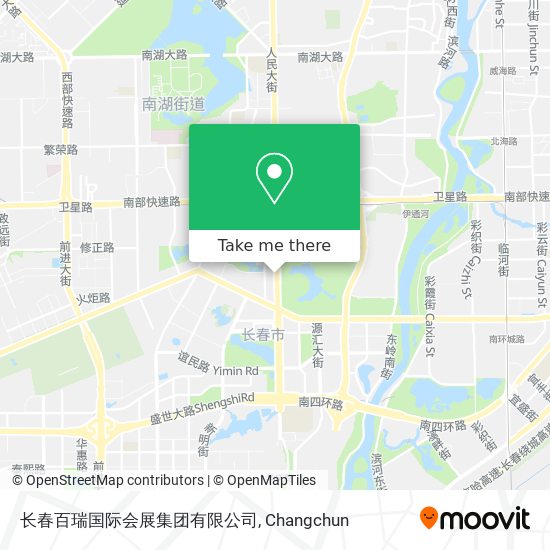 长春百瑞国际会展集团有限公司 map