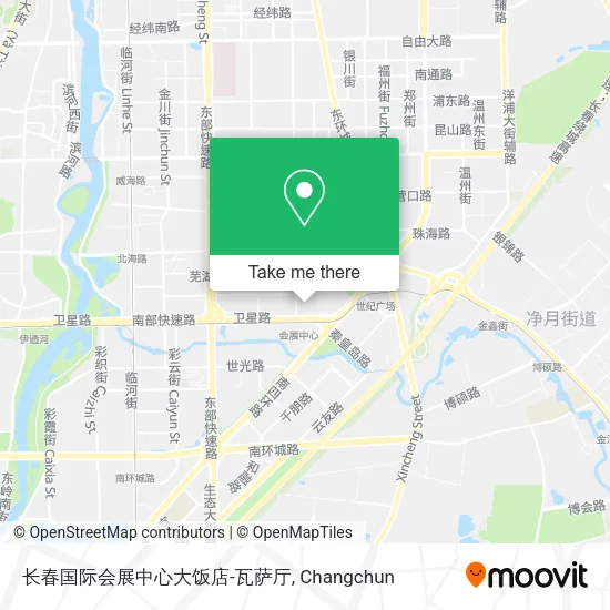 长春国际会展中心大饭店-瓦萨厅 map