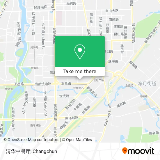 清华中餐厅 map