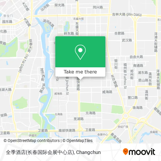 全季酒店(长春国际会展中心店) map