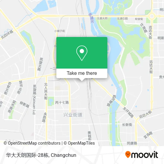华大天朗国际-28栋 map