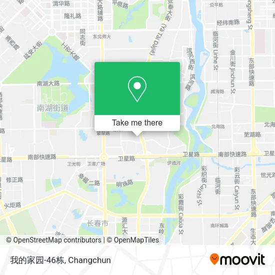 我的家园-46栋 map
