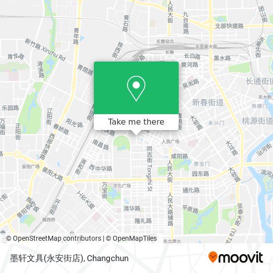 墨轩文具(永安街店) map